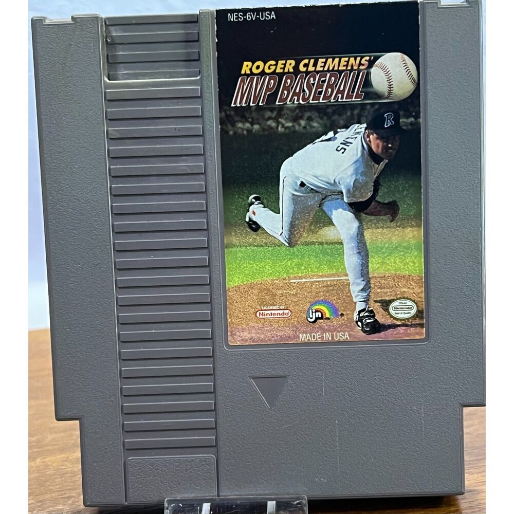 Vintage Nintendo Roger Clemens MVP Baseball 1991